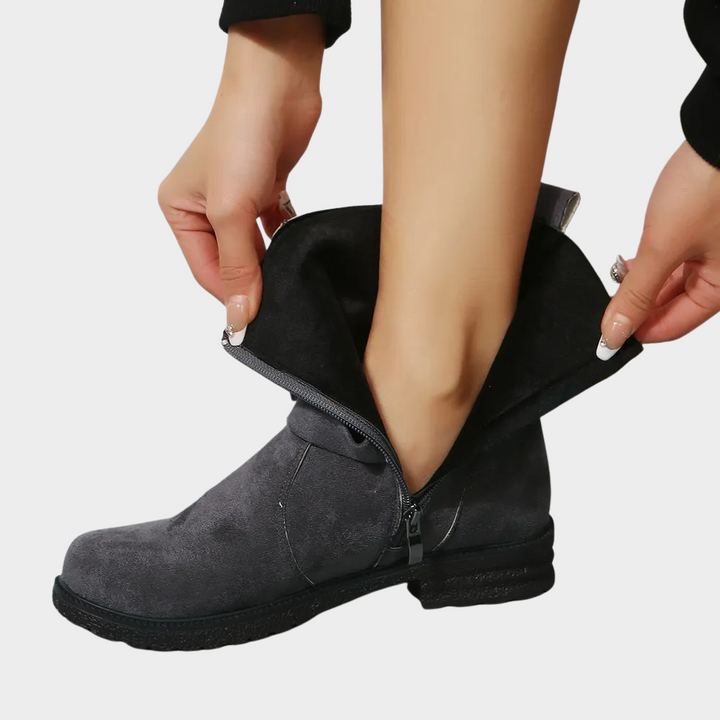 Delaney | Low Heel Ankle Boots