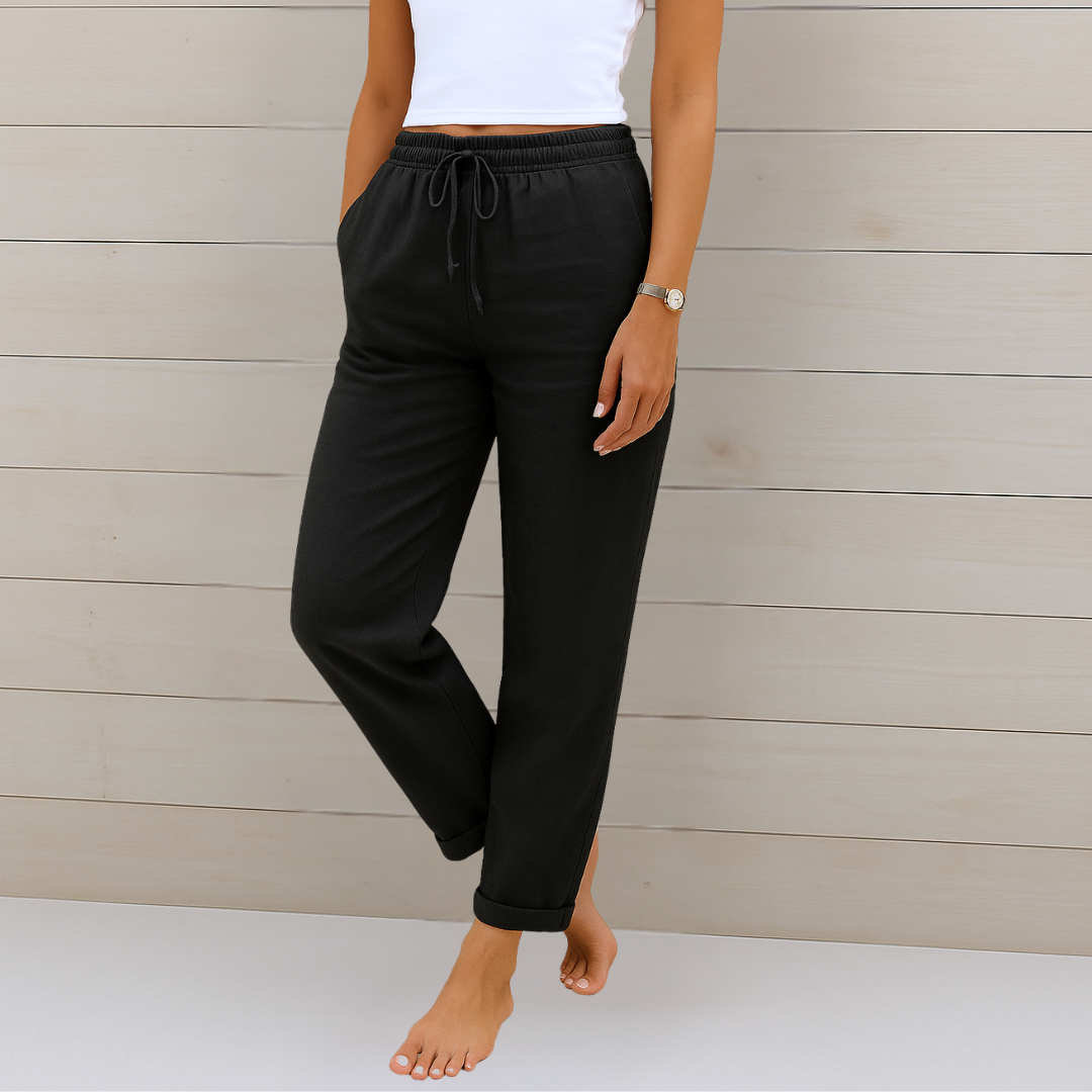 Alyse™ - Premium Linen Stretch Pants