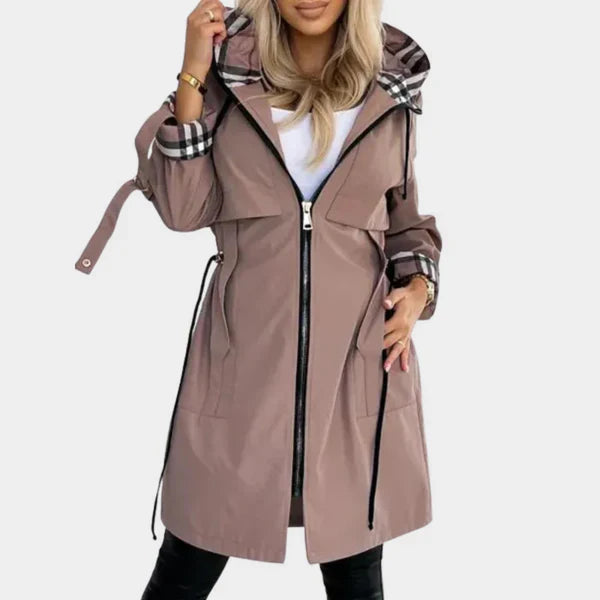 Nathalie™ - Chic Contemporary Trench Coat