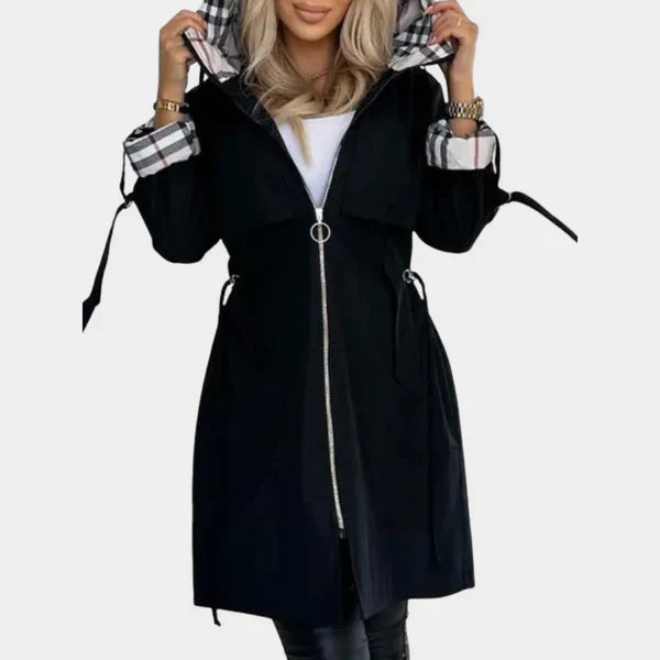 Nathalie™ - Chic Contemporary Trench Coat