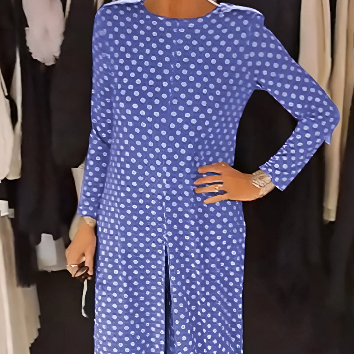 Marcella - Stylish Polka Dot Ensemble