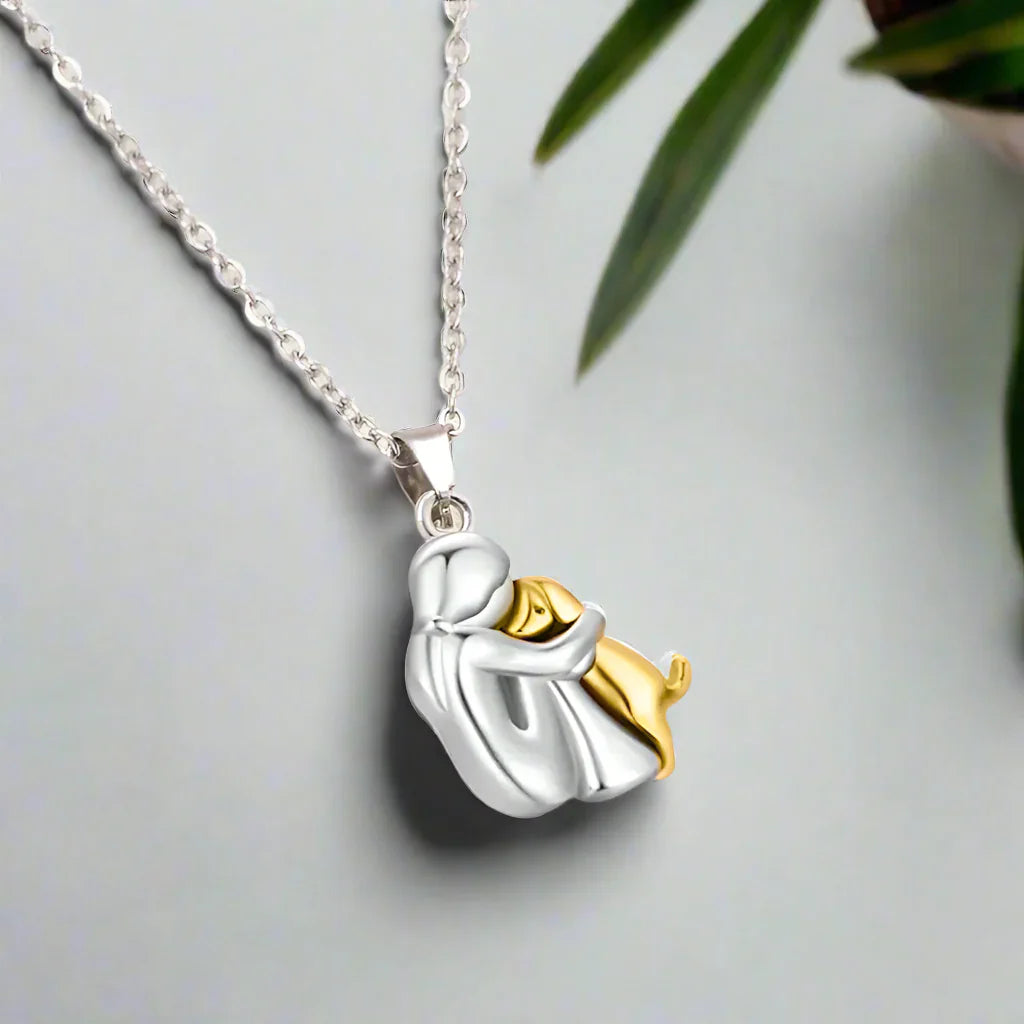 Embrace Pendant Necklace