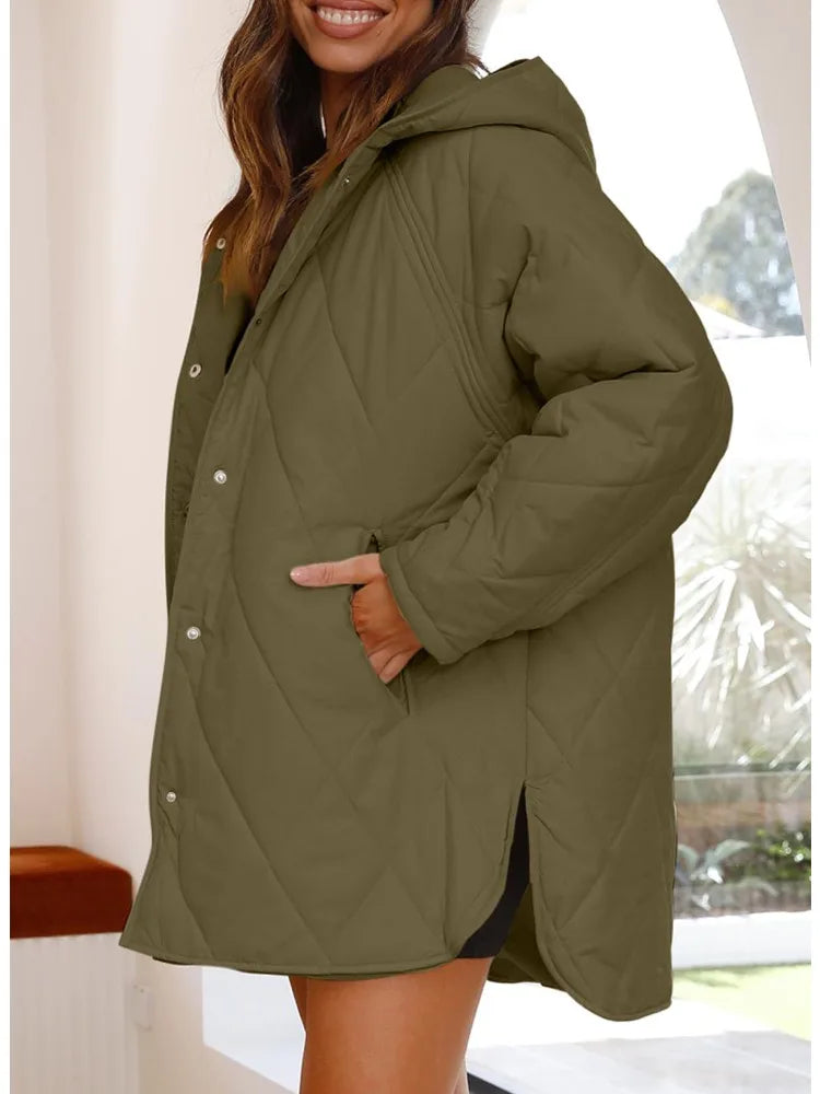 Christa™ - Extra Cozy Oversized Hooded Winter Jacket
