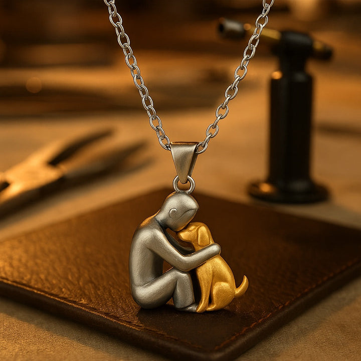 Embrace Pendant Necklace