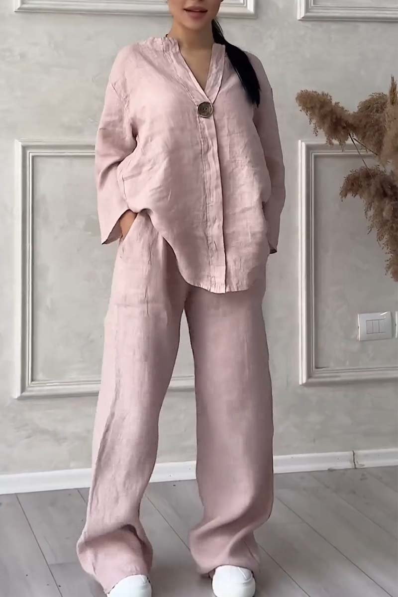 Mirelda - Cozy Two-Piece Lounge Ensemble