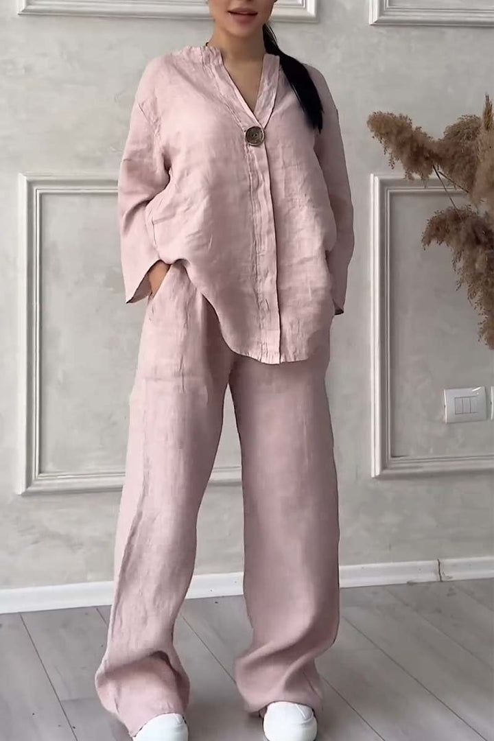 Mirelda - Cozy Two-Piece Lounge Ensemble